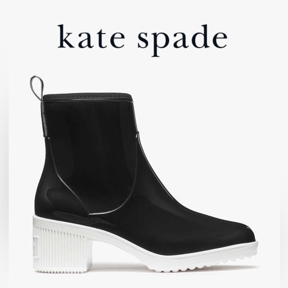 Kate Spade | Puddle Rain Booties - New Without Box - Picture 1 of 13